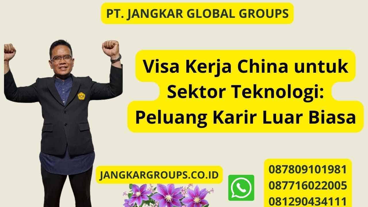 Visa Kerja China untuk Sektor Teknologi: Peluang Karir Luar Biasa