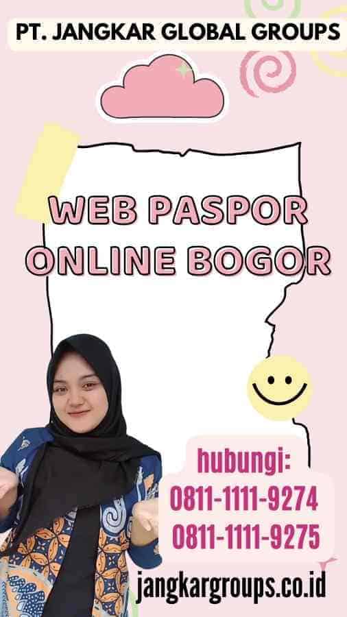 Web Paspor Online Bogor