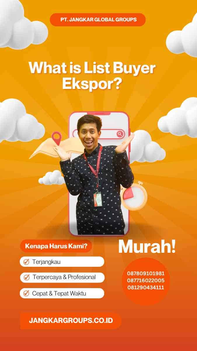 What is List Buyer Ekspor?