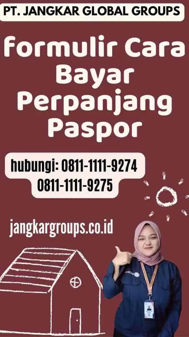 formulir Cara Bayar Perpanjang Paspor