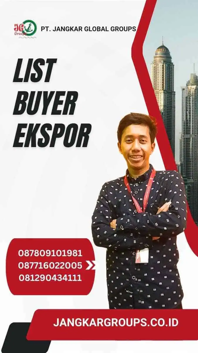 list Buyer Ekspor