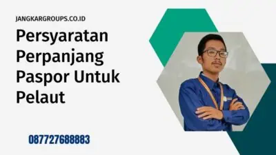 persyaratan perpanjang paspor untuk pelaut