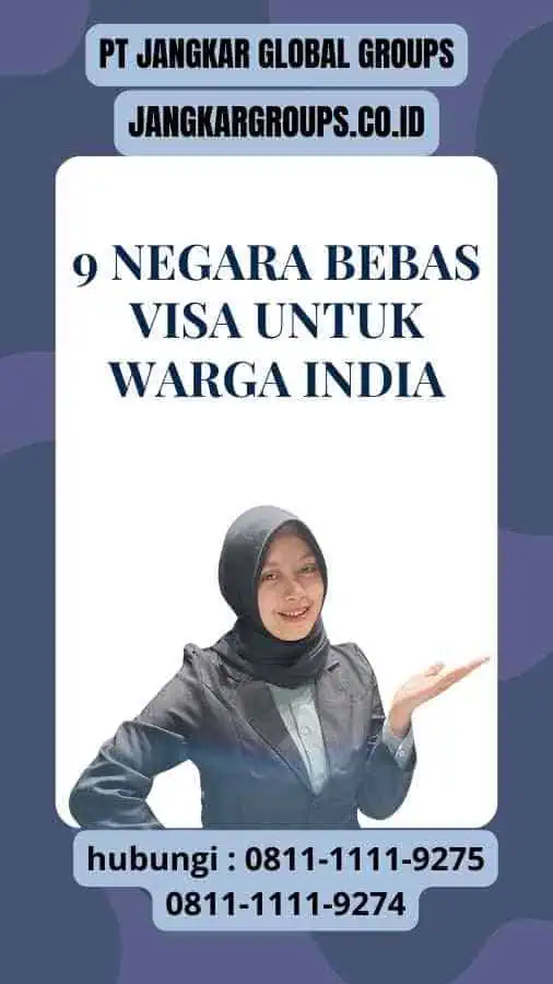 9 Negara Bebas Visa untuk Warga India