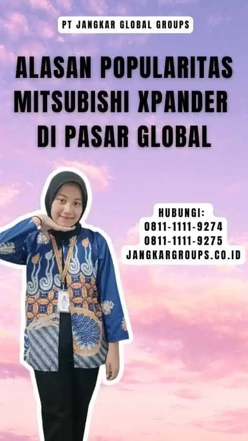 Alasan Popularitas Mitsubishi Xpander di Pasar Global