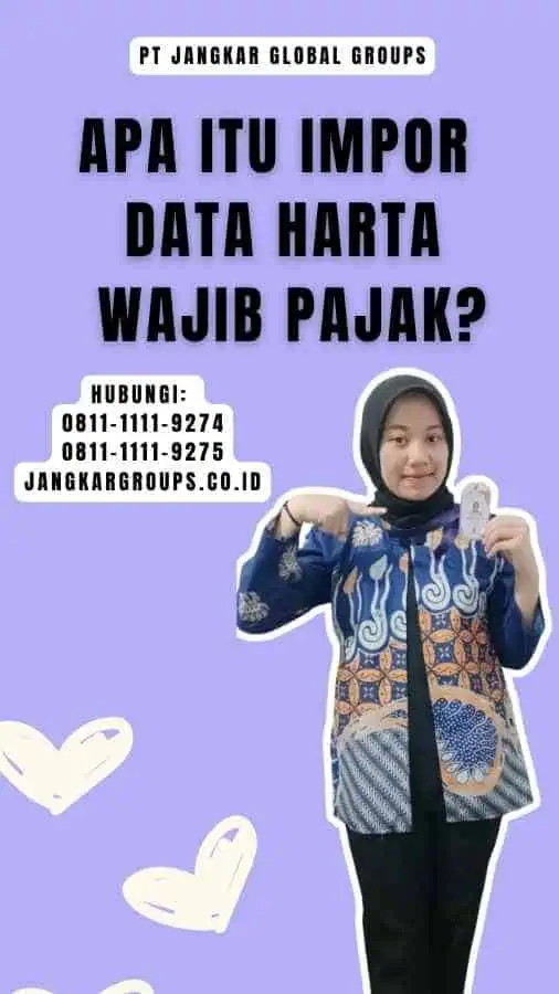 Apa itu Impor Data Harta Wajib Pajak