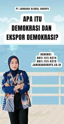 Apa itu demokrasi dan ekspor demokrasi