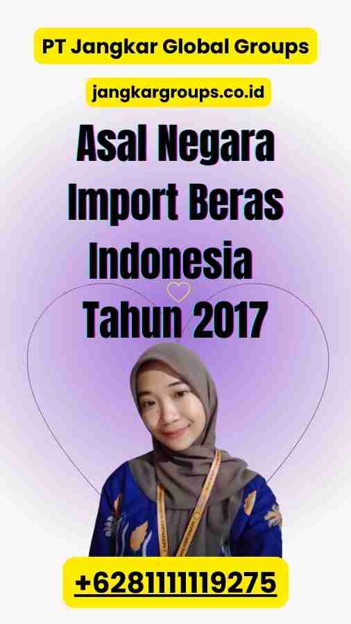 Asal Negara Import Beras Indonesia Tahun 2017