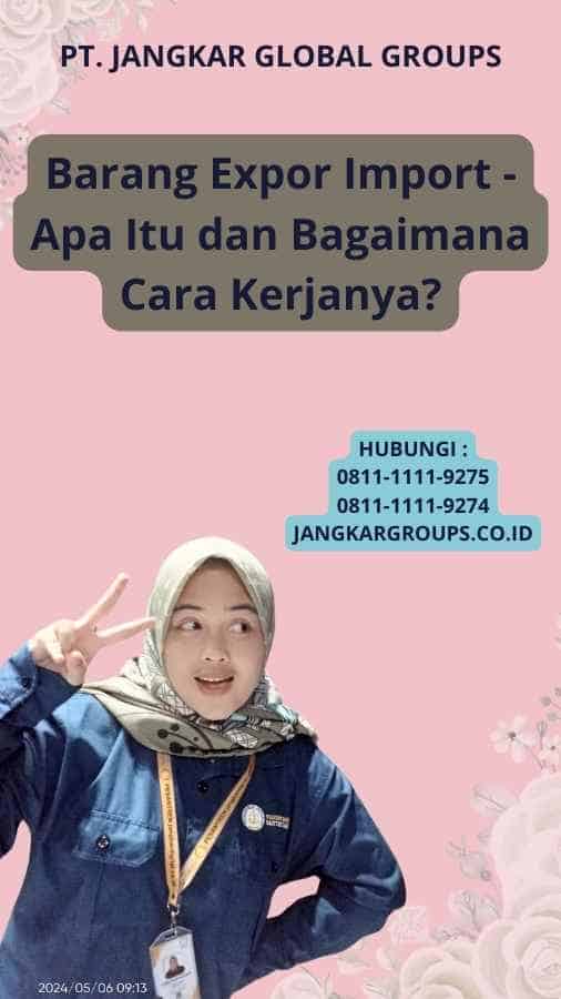 Barang Expor Import - Apa Itu dan Bagaimana Cara Kerjanya?