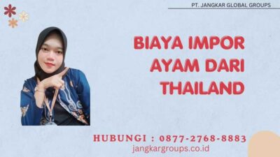 Biaya Impor Ayam Dari Thailand