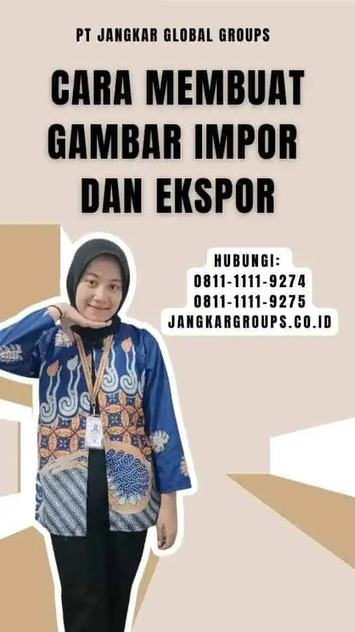 Cara Membuat Gambar Impor Dan Ekspor