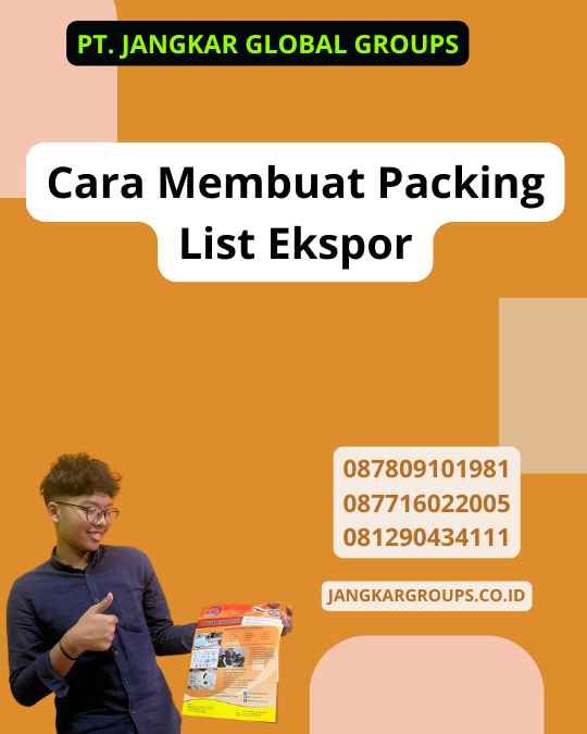 Cara Membuat Packing List Ekspor