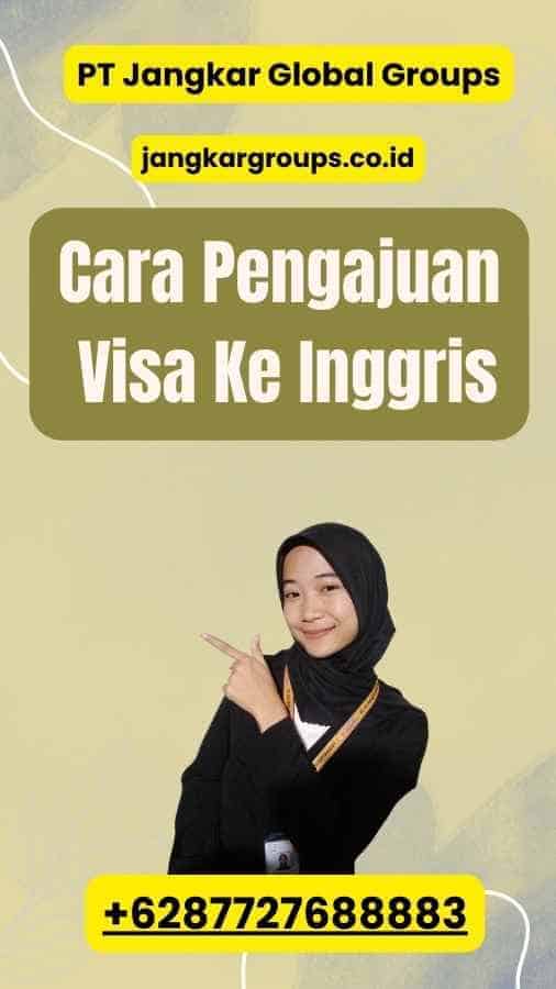 Cara Pengajuan Visa Ke Inggris