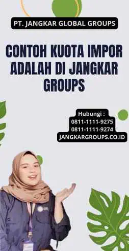 Contoh Kuota Impor Adalah di jangkar Groups