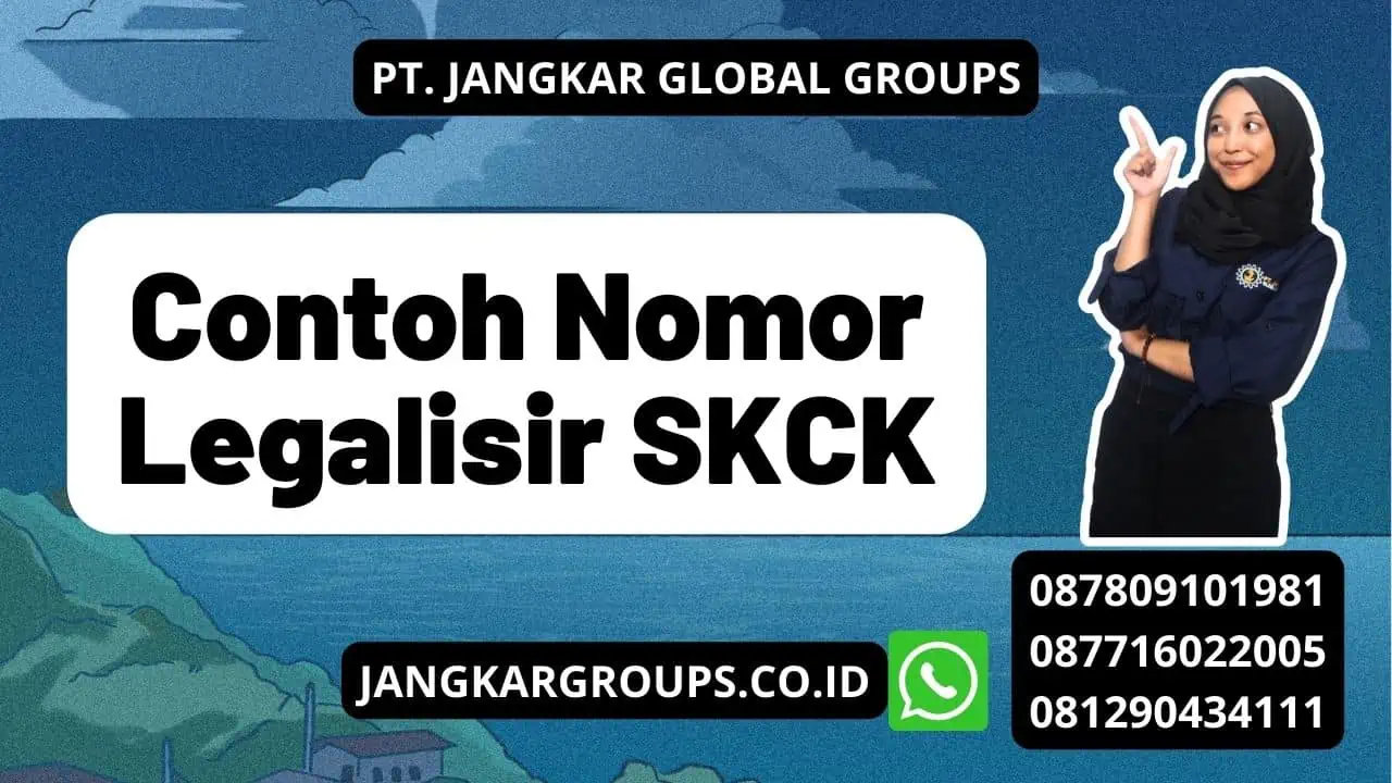 Contoh Nomor Legalisir SKCK