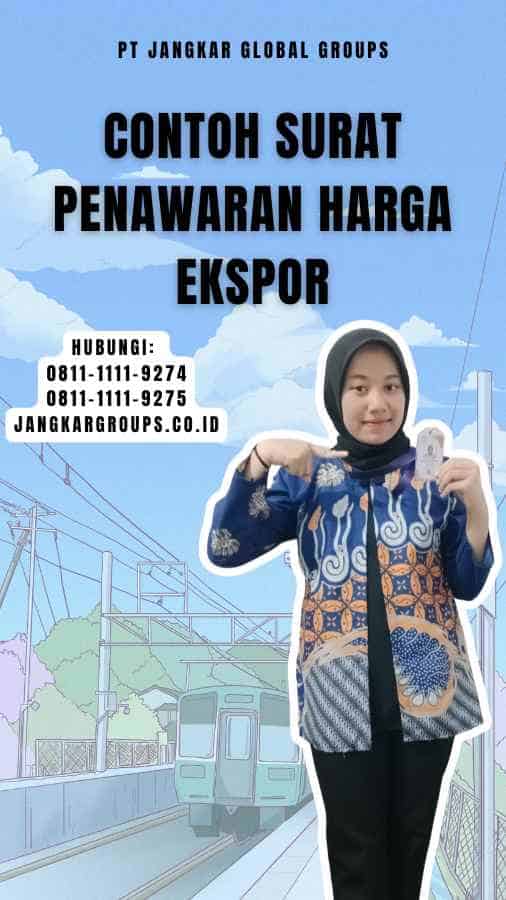 Contoh Surat Penawaran Harga Ekspor