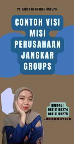 Contoh Visi Misi Perusahaan Jangkar Groups