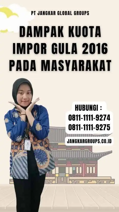 Dampak Kuota Impor Gula 2016 pada Masyarakat