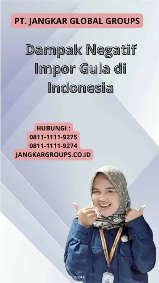 Dampak Negatif Impor Gula di Indonesia