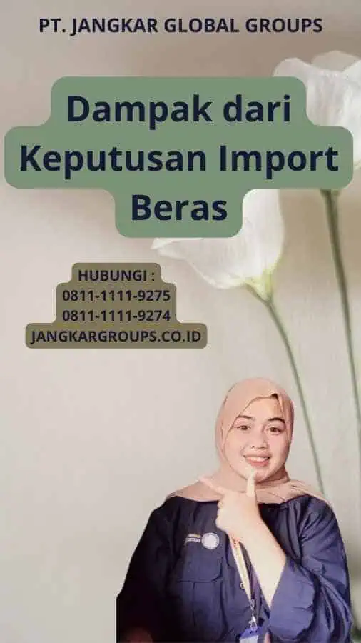 Dampak dari Keputusan Import Beras