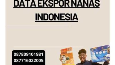 Data Ekspor Nanas Indonesia