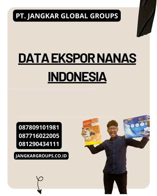 Data Ekspor Nanas Indonesia