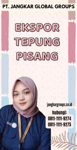 Ekspor Tepung Pisang