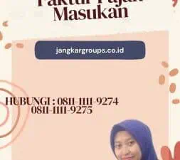 Format Impor Faktur Pajak Masukan