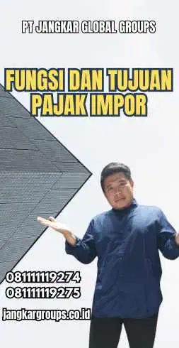 Fungsi dan Tujuan Pajak Impor