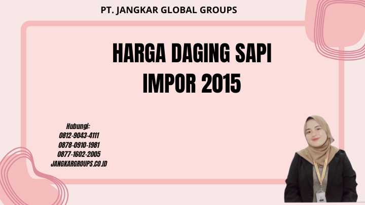 Harga Daging Sapi Impor 2015