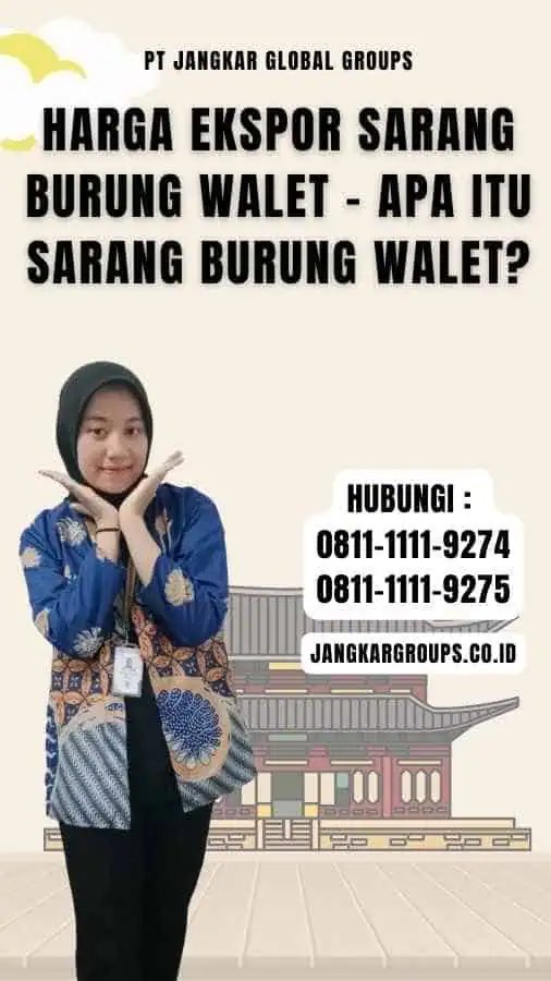 Harga Ekspor Sarang Burung Walet - Apa itu Sarang Burung Walet