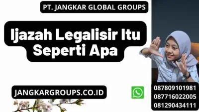 Ijazah Legalisir Itu Seperti Apa