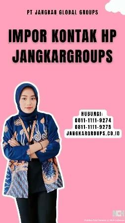 Impor Kontak HP Jangkargroups