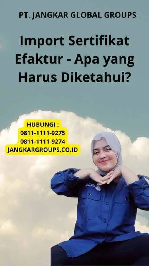 Import Sertifikat Efaktur - Apa yang Harus Diketahui?