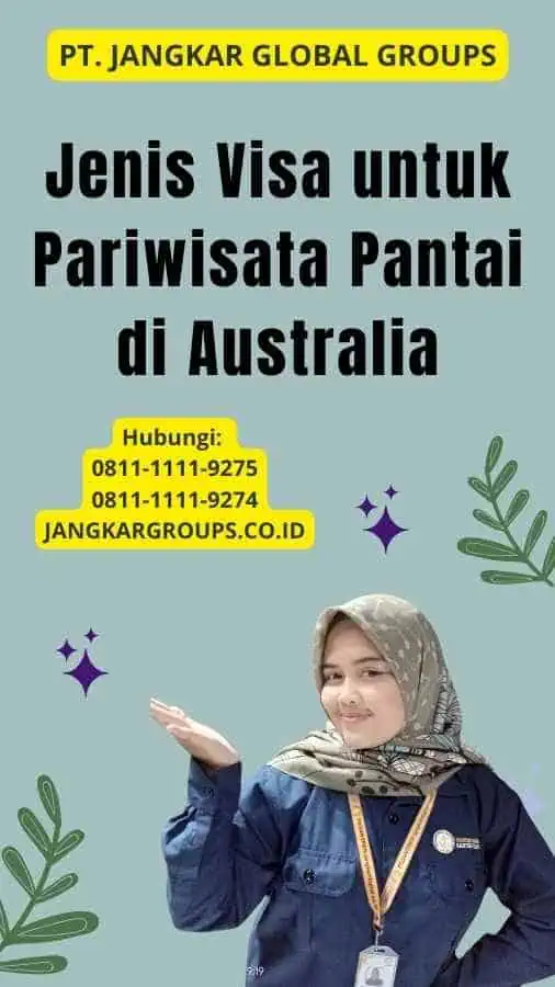 Jenis Visa untuk Pariwisata Pantai di Australia