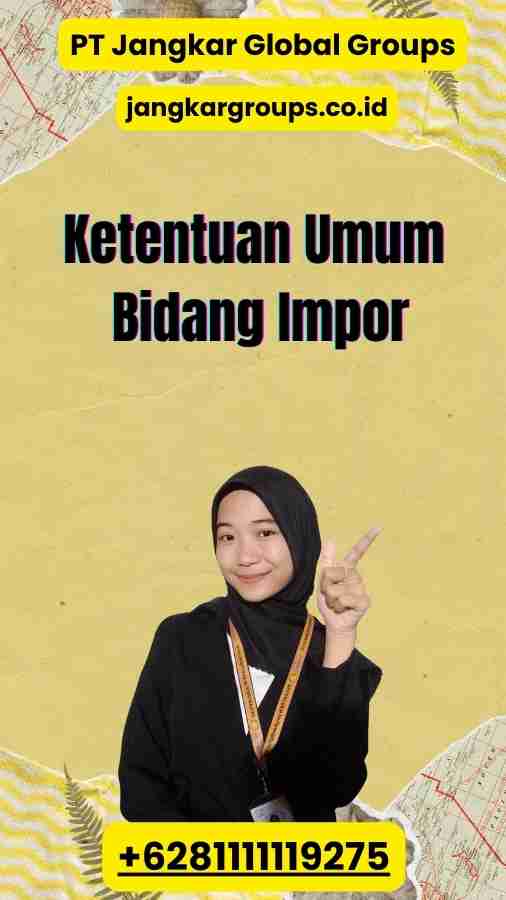 Ketentuan Umum Bidang Impor