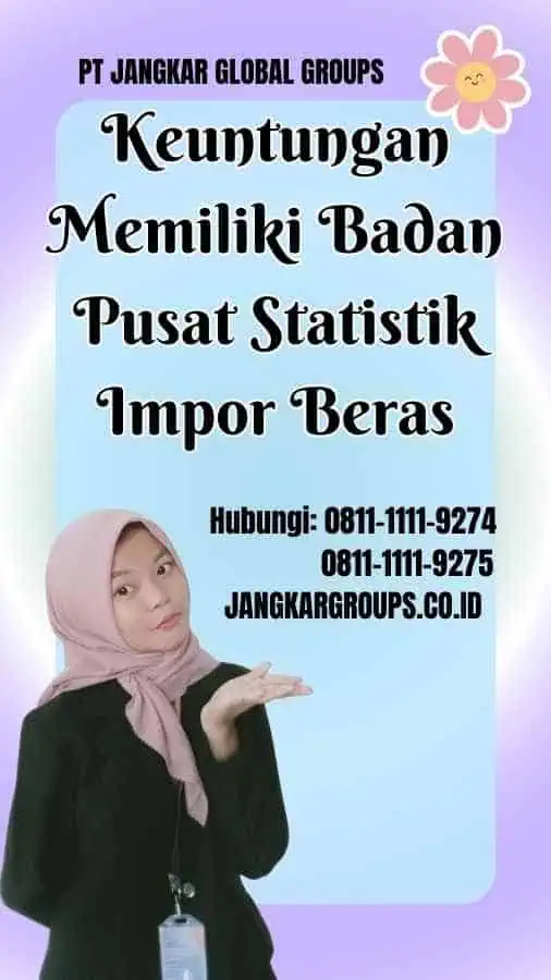 Keuntungan Memiliki Badan Pusat Statistik Impor Beras