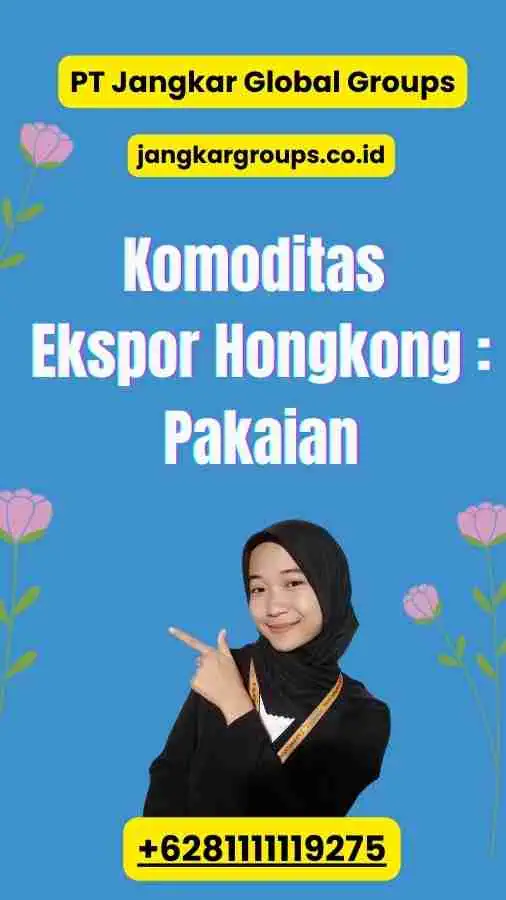 Komoditas Ekspor Hongkong : Pakaian