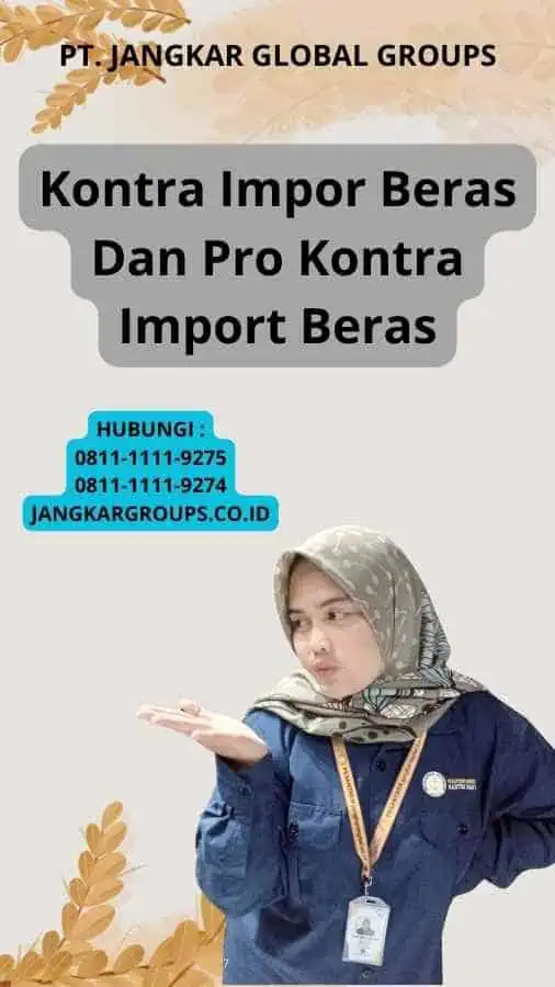 Kontra Impor Beras Dan Pro Kontra Import Beras