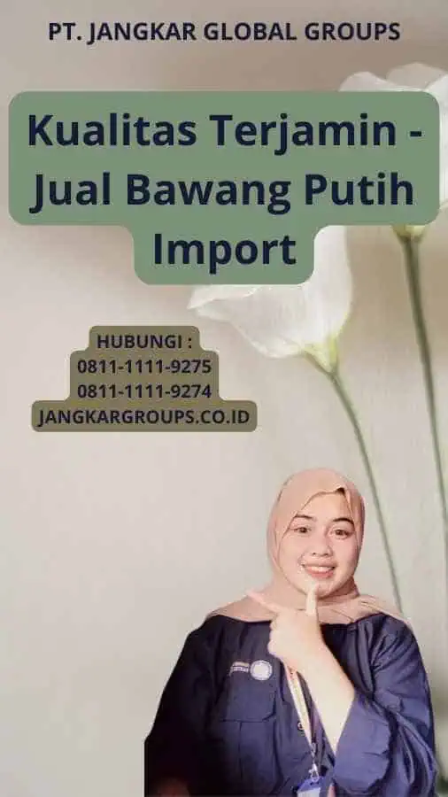 Kualitas Terjamin - Jual Bawang Putih Import