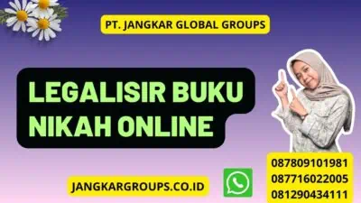 Legalisir Buku Nikah Online