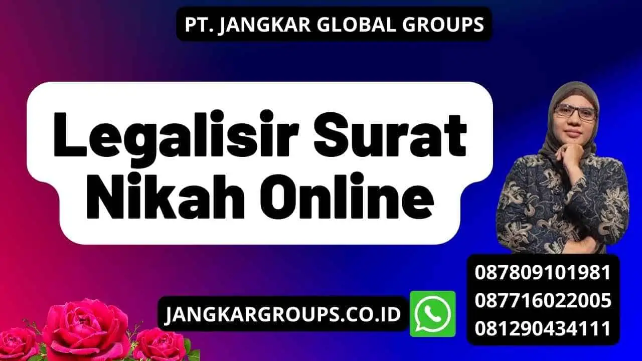 Legalisir Surat Nikah Online