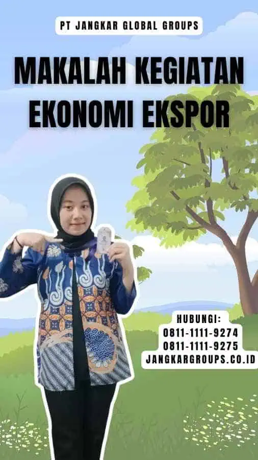 Makalah Kegiatan Ekonomi Ekspor