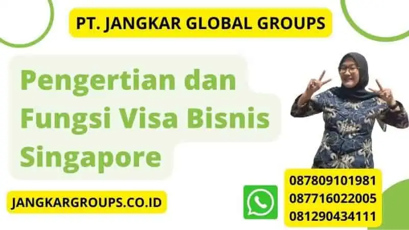 Pengertian dan Fungsi Visa Bisnis Singapore