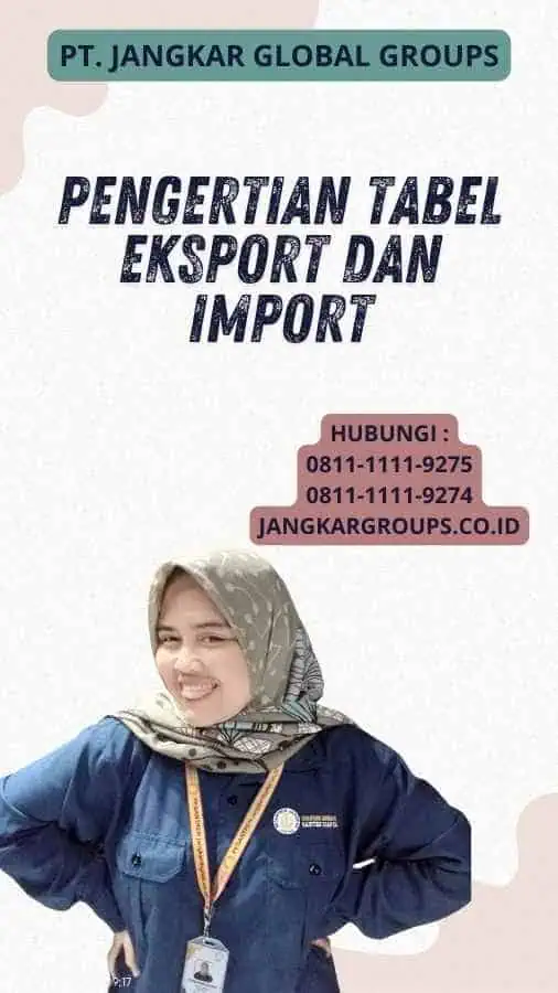 Pengertian Tabel Eksport Dan Import