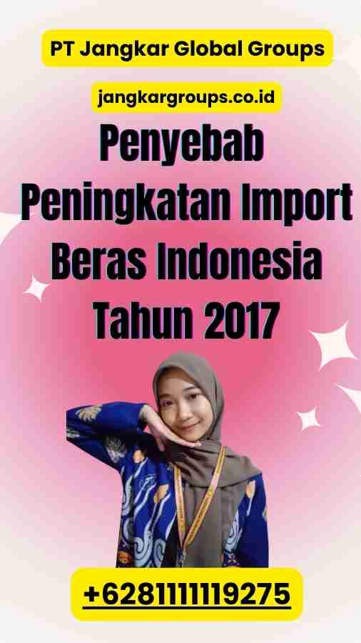 Penyebab Peningkatan Import Beras Indonesia Tahun 2017