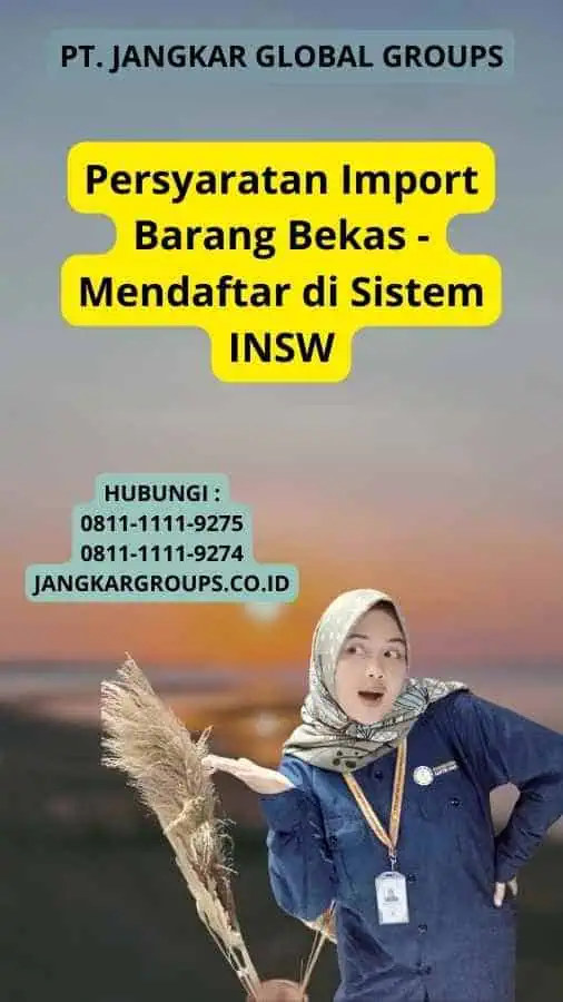 Persyaratan Import Barang Bekas - Mendaftar di Sistem INSW