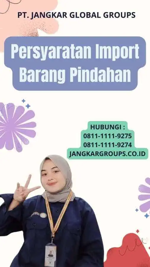 Persyaratan Import Barang Pindahan