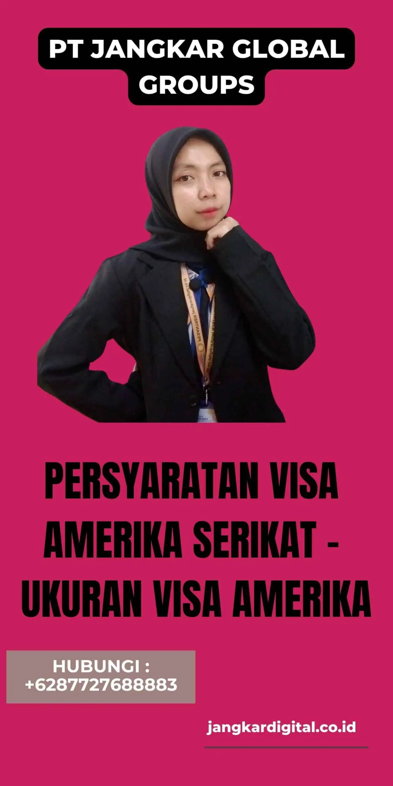 Persyaratan Visa Amerika Serikat - Ukuran Visa Amerika