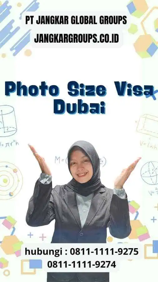 Photo Size Visa Dubai