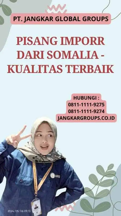 Pisang Imporr Dari Somalia - Kualitas Terbaik